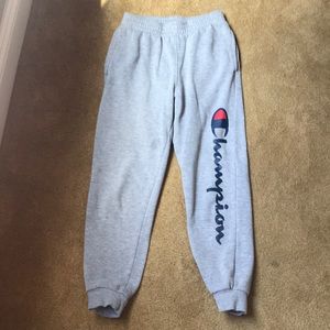 Champion grey sweatpants